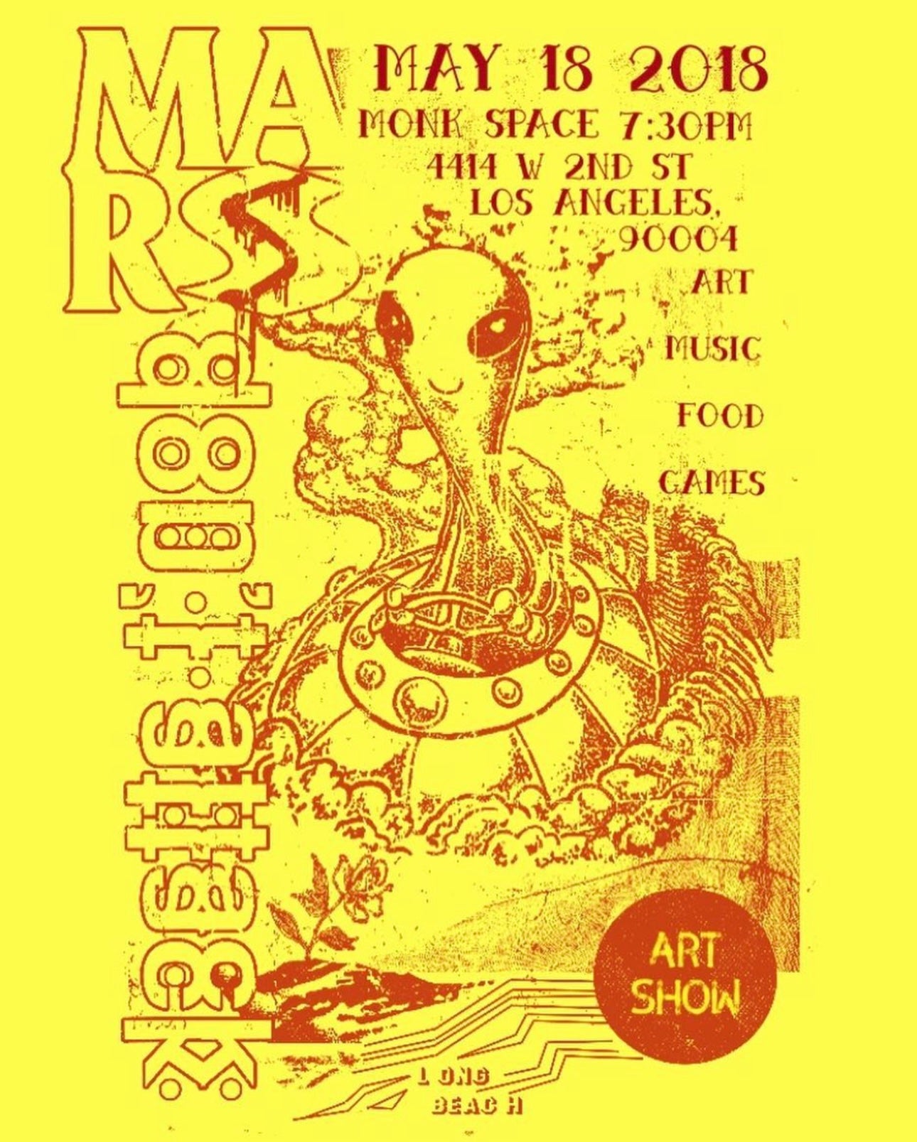 MARS DON'T ATTACK POSTER